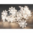 Deco ketting LED bloemen 20 stuk